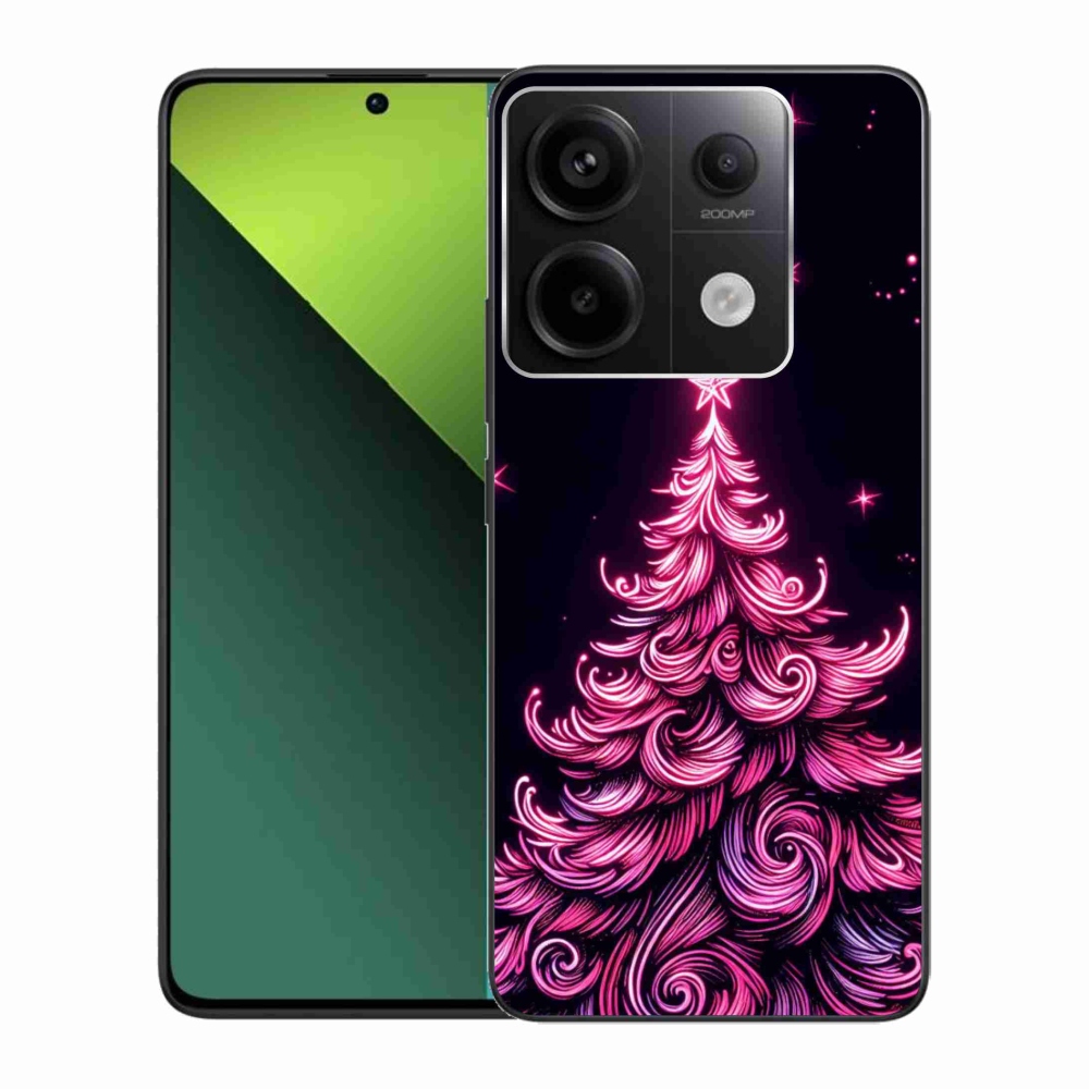 Gél borítás mmCase a Xiaomi Redmi Note 13 Pro 5G/Poco X6 5G - neon karácsonyfa 2
