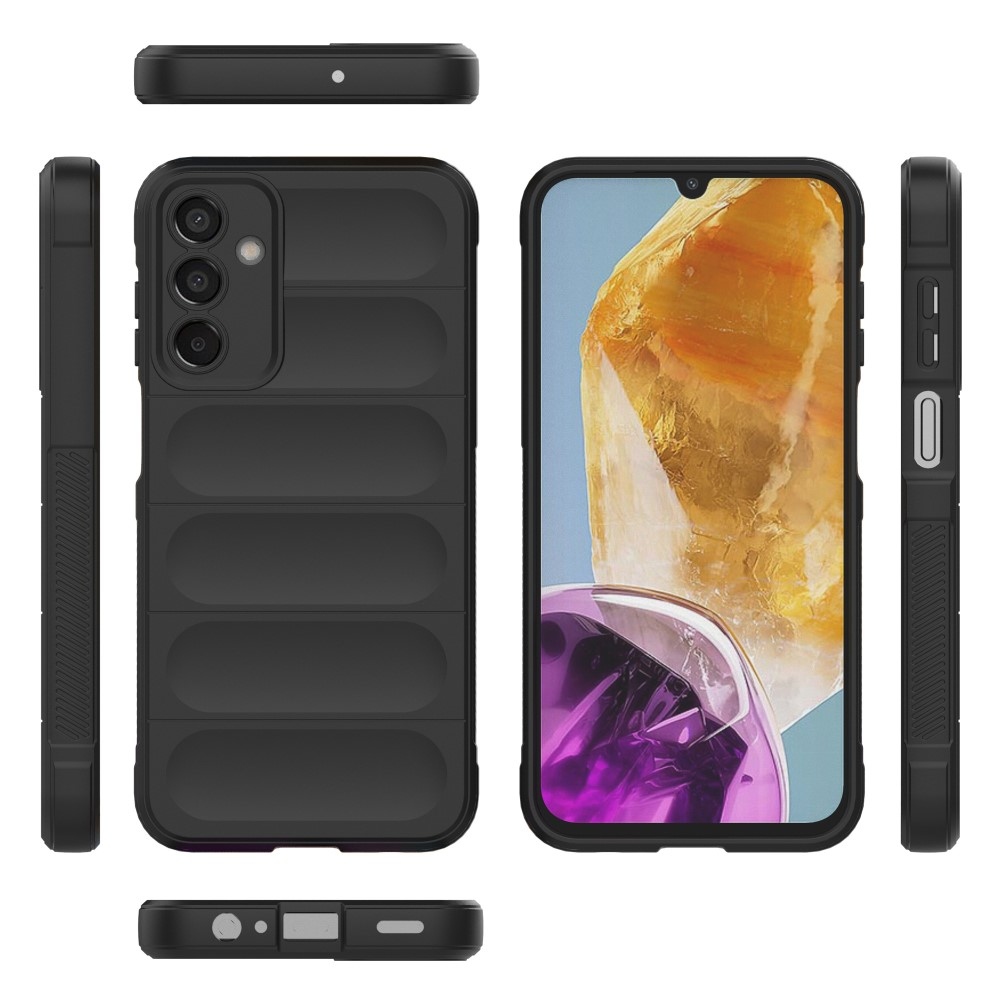 Rugg tartós zselés tok Samsung Galaxy M15 5G - fekete