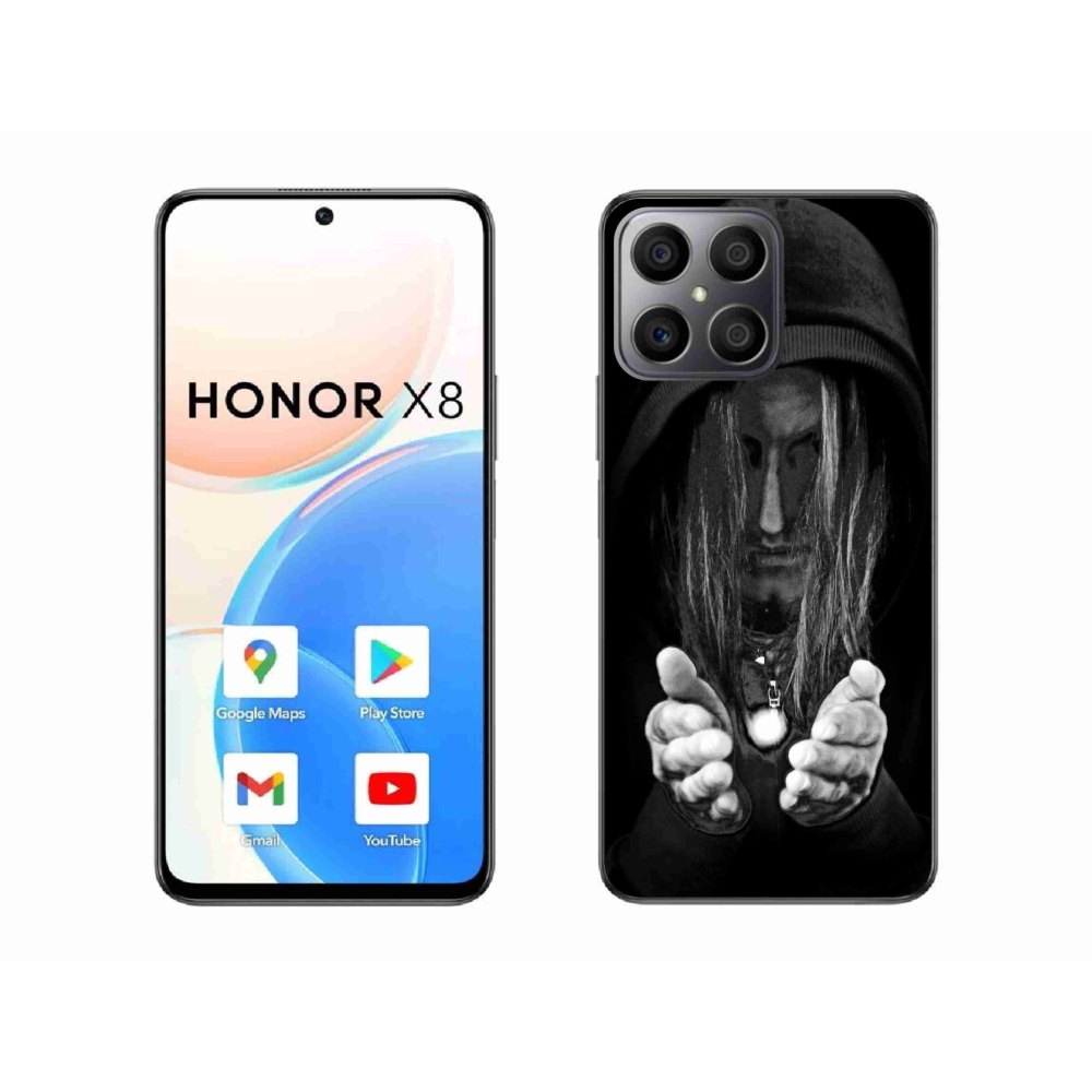 Zselés borítás mmCase a Honor X8-hoz - titokzatos személy