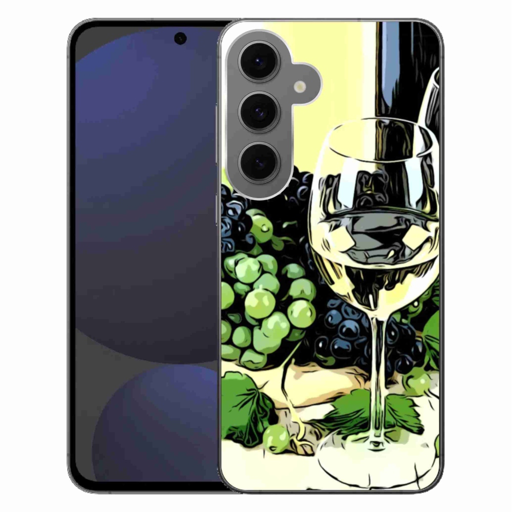 Zselés borító mmCase Samsung Galaxy S24 FE - pohár borhoz