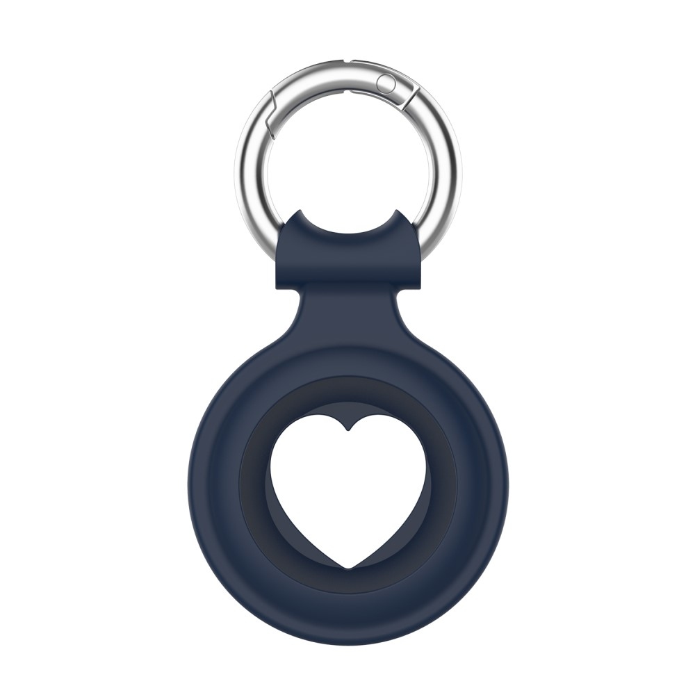 Love szilikon tok Apple AirTaghez - sötétkék