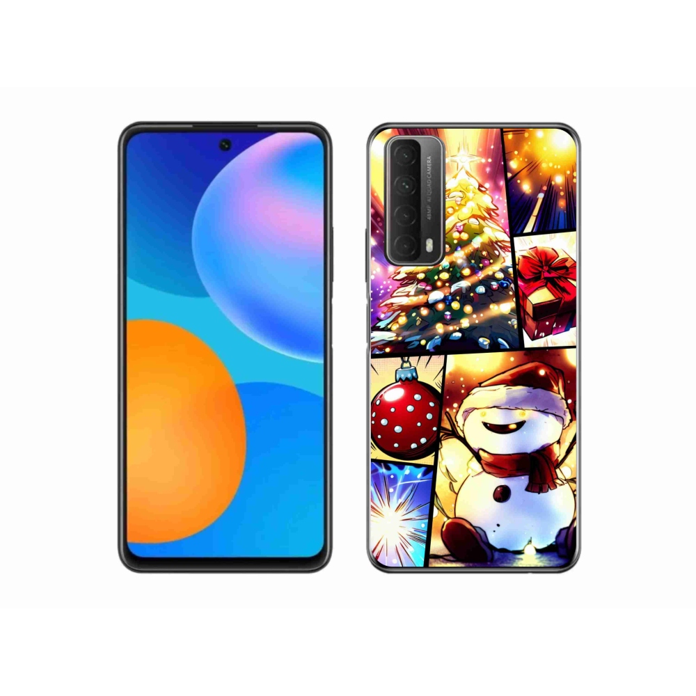 Gél borító mmCase a Huawei P Smart (2021) - Karácsonyi motívumok 1