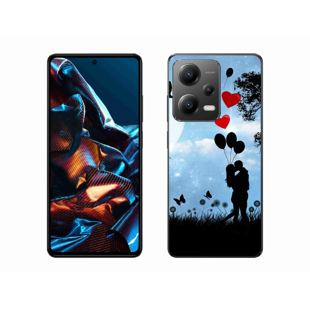 Gél tok mmCase a Xiaomi Redmi Note 12 Pro 5G-hez - szerelmes pár