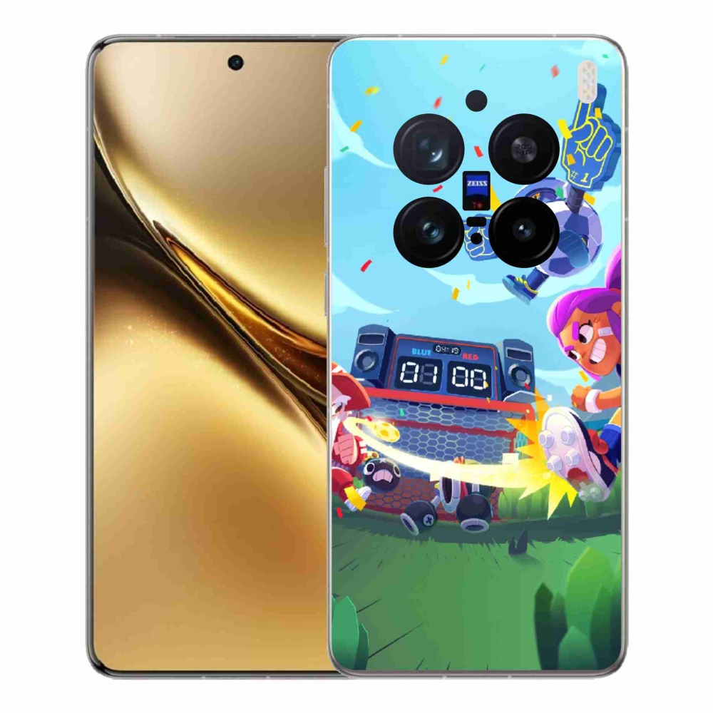 Zselés borítás mmCase a Vivo X200 Pro 5G készülékhez - verekedős csillagok 1