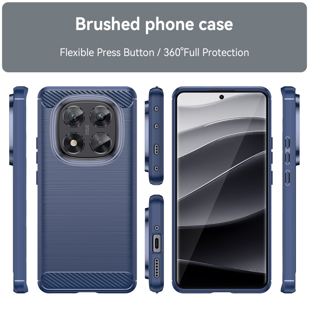 Szénálló zselés tok Xiaomi Redmi Note 14 Pro 5G/Poco X7 5G - kék
