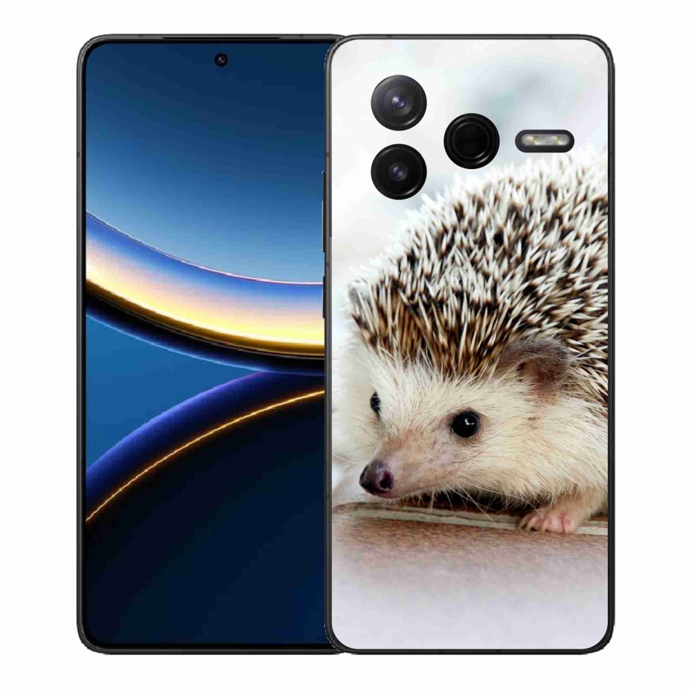 Gél borítás mmCase a Xiaomi Poco F7 Pro számára - sündisznó