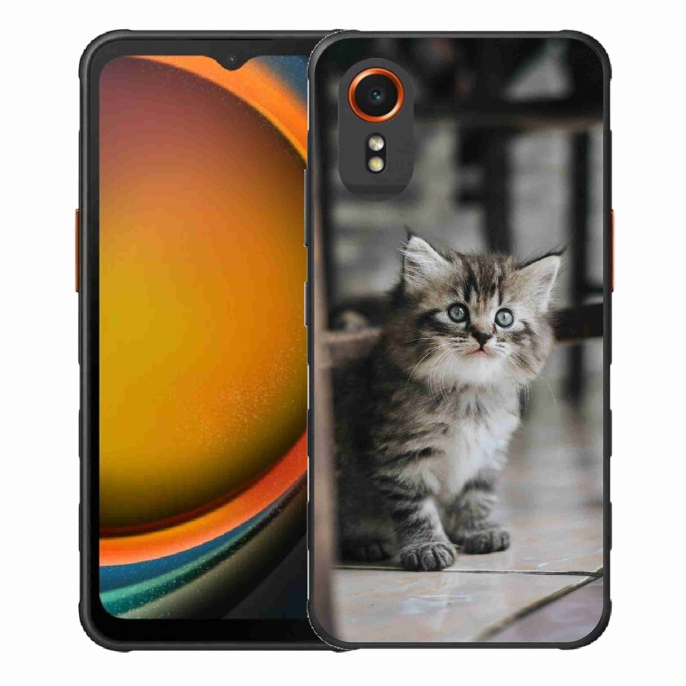 Gél borítás mmCase Samsung Galaxy Xcover 7 készülékhez - cica