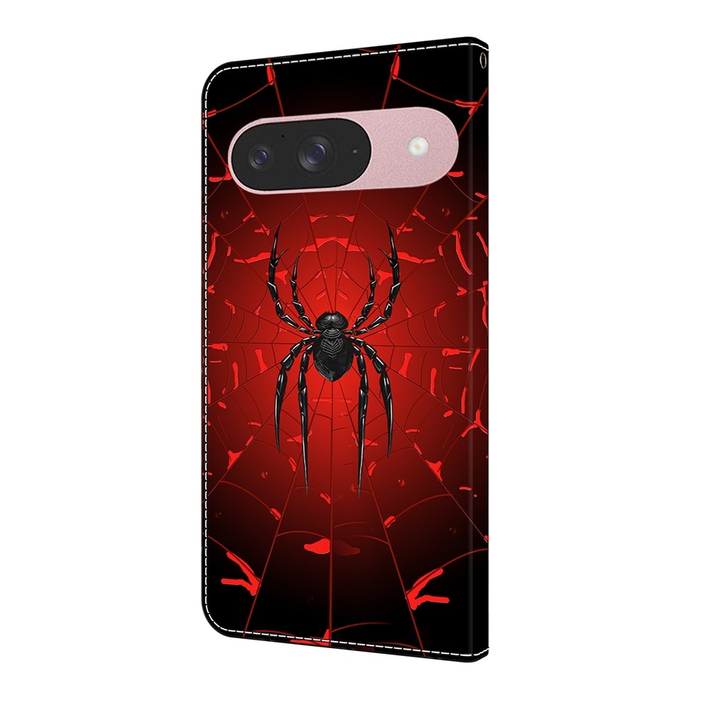 Sima könyv tok a Google Pixel 10 Pro/Pixel 10 számára - pók