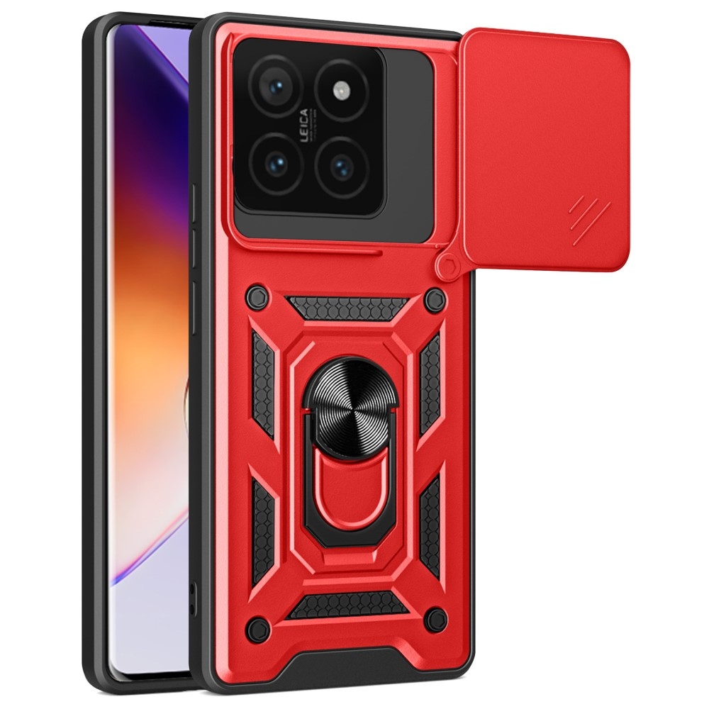 Csúszásálló borítás a Xiaomi 14T-hez - piros