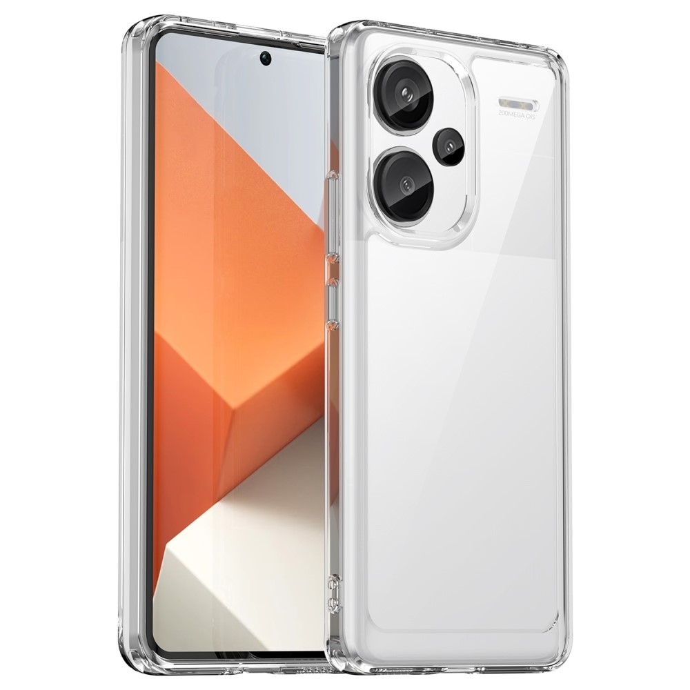 Gél tok kemény hátlappal Xiaomi Redmi Note 13 Pro+ 5G - átlátszó