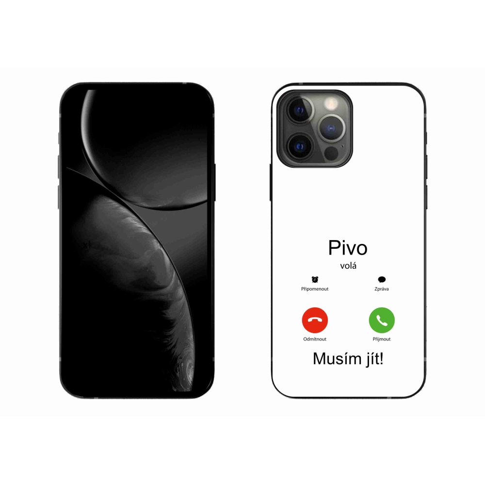 Gél borítás mmCase iPhone 13 Pro Max 6.7 készülékhez - sörhívások fehér háttérrel