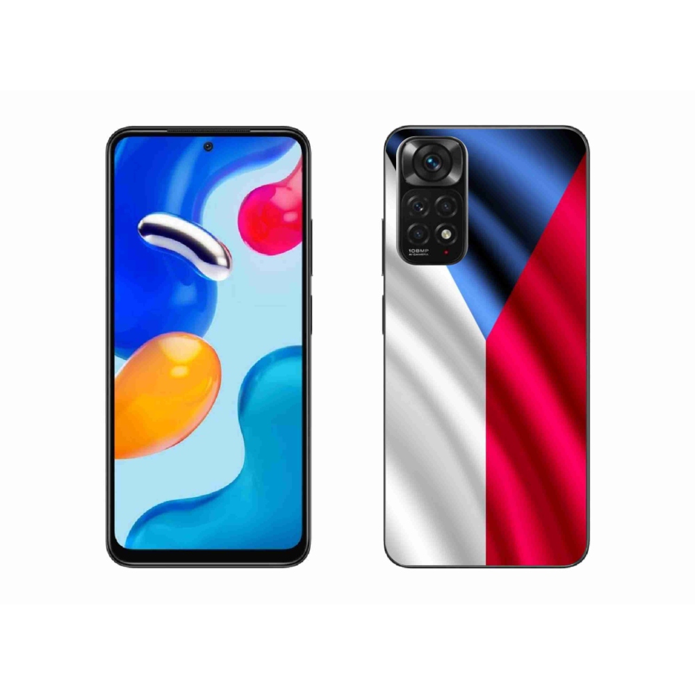 Gél borítás mmCase a Xiaomi Redmi Note 11 4G - cseh zászlóhoz