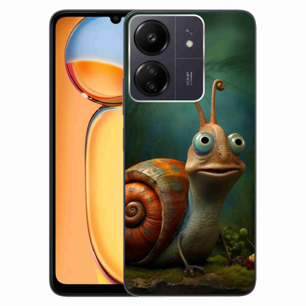 Gél borítás mmCase a Xiaomi Poco C65/Redmi 13C-hez - csiga