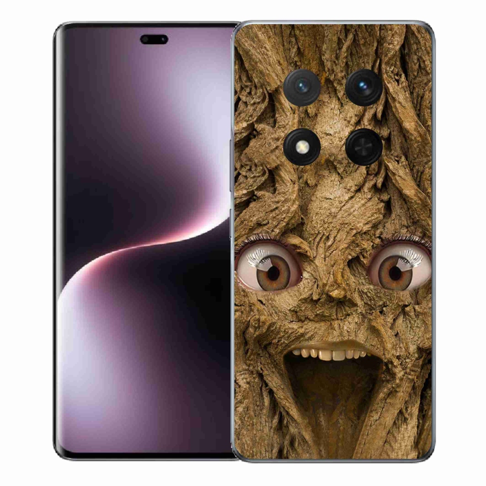 Gél borító mmCase a Honor Magic 7 Lite 5G számára - boldog fa szemekkel