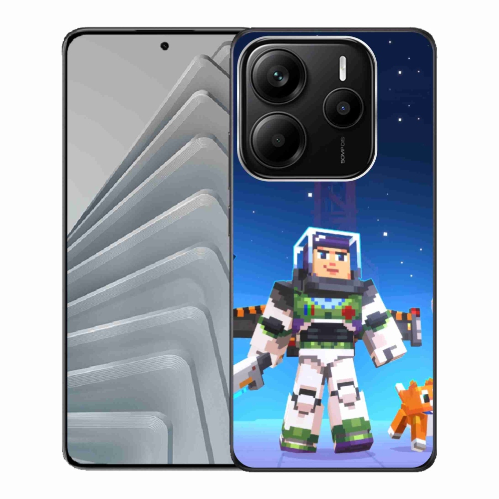 Gél borítás mmCase a Xiaomi Redmi Note 14 5G-hez - minecraft 2