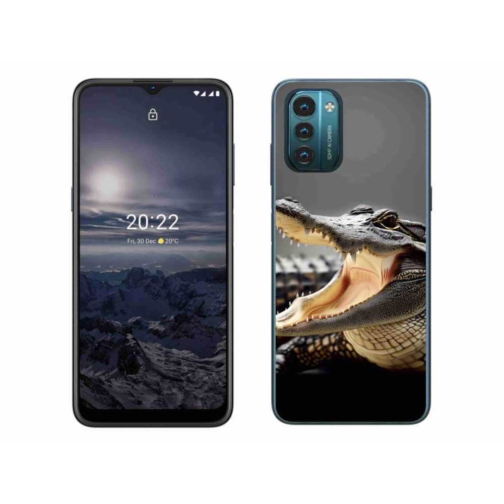 Zselés borítás mmCase a Nokia G11/G21 készülékhez - krokodil