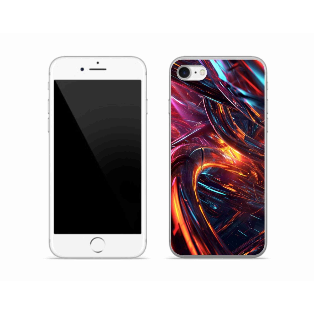 Gél borítás mmCase iPhone SE (2020) - absztrakt motívum 10