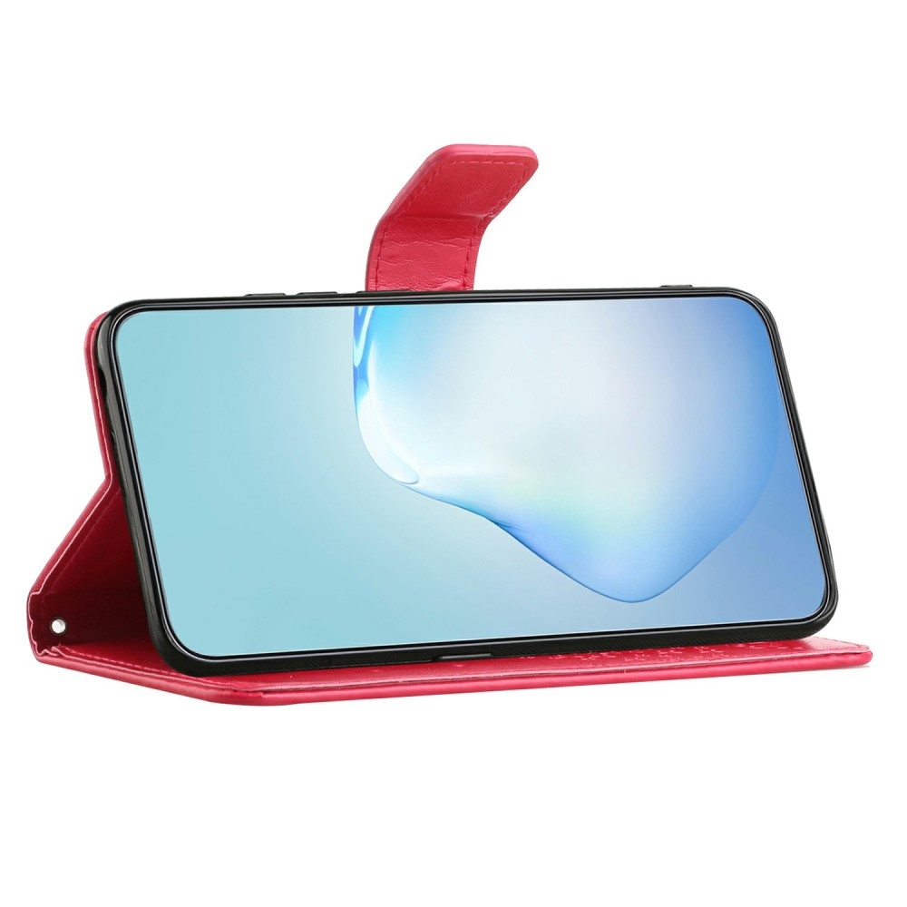 Fás könyv tok Samsung Galaxy A26 5G - piros