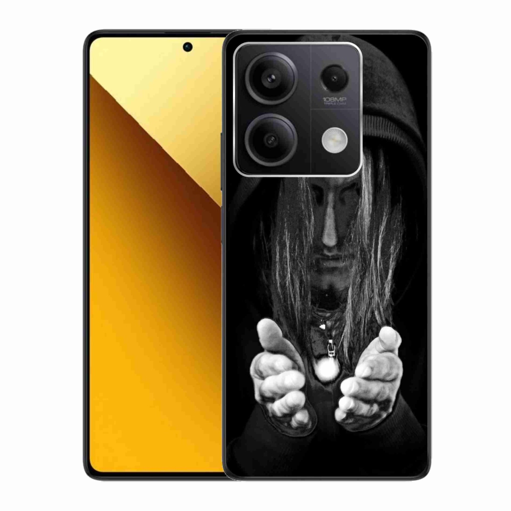 Gél borítás mmCase a Xiaomi Redmi Note 13 5G számára - titokzatos személy