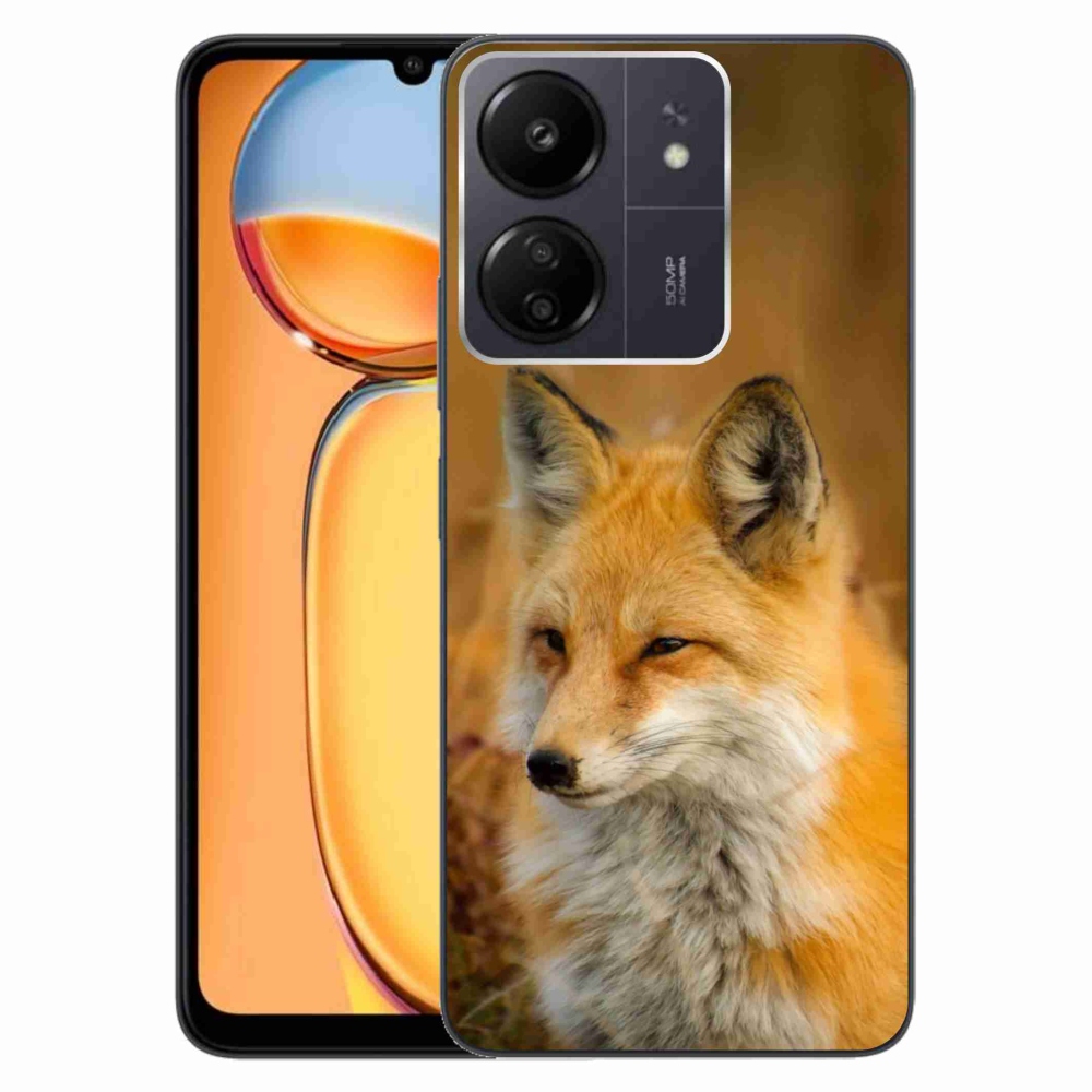 Gél borítás mmCase a Xiaomi Poco C65/Redmi 13C-hez - róka