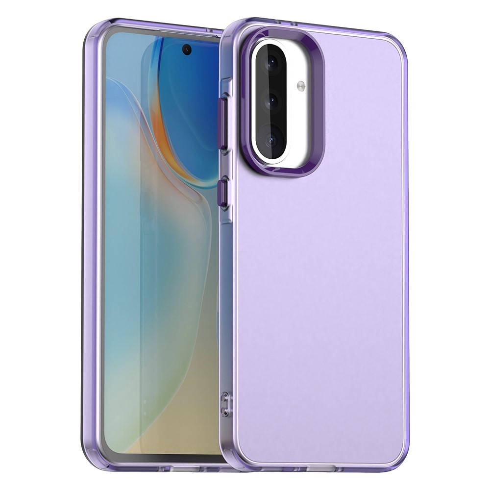 Candy matt zselés tok Samsung Galaxy A36 5G/A56 5G - lila