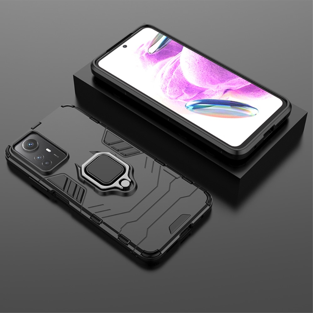 Guardy tartós borító a Xiaomi Redmi Note 12S-hez - fekete