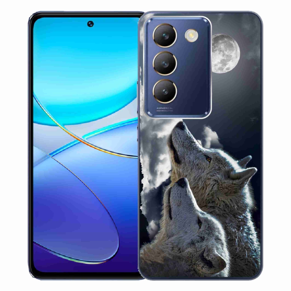 Gél borítás mmCase a Vivo V40 SE 4G/5G készülékhez - farkasok