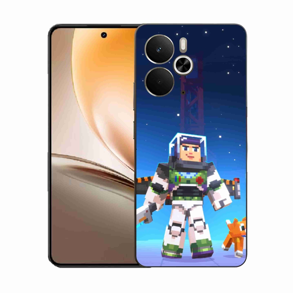 Gél borítás mmCase a Realme 14 5G-hez - minecraft 2