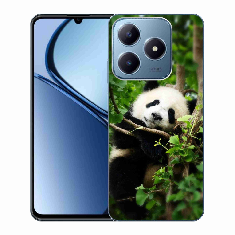 Gél borítás mmCase a Realme C63 készülékhez - panda