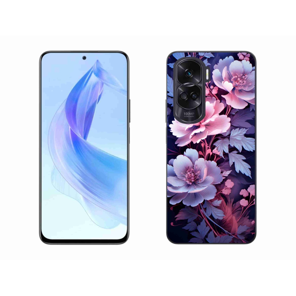 Zselés borítás mmCase a Honor 90 Lite készülékhez - virágok 11