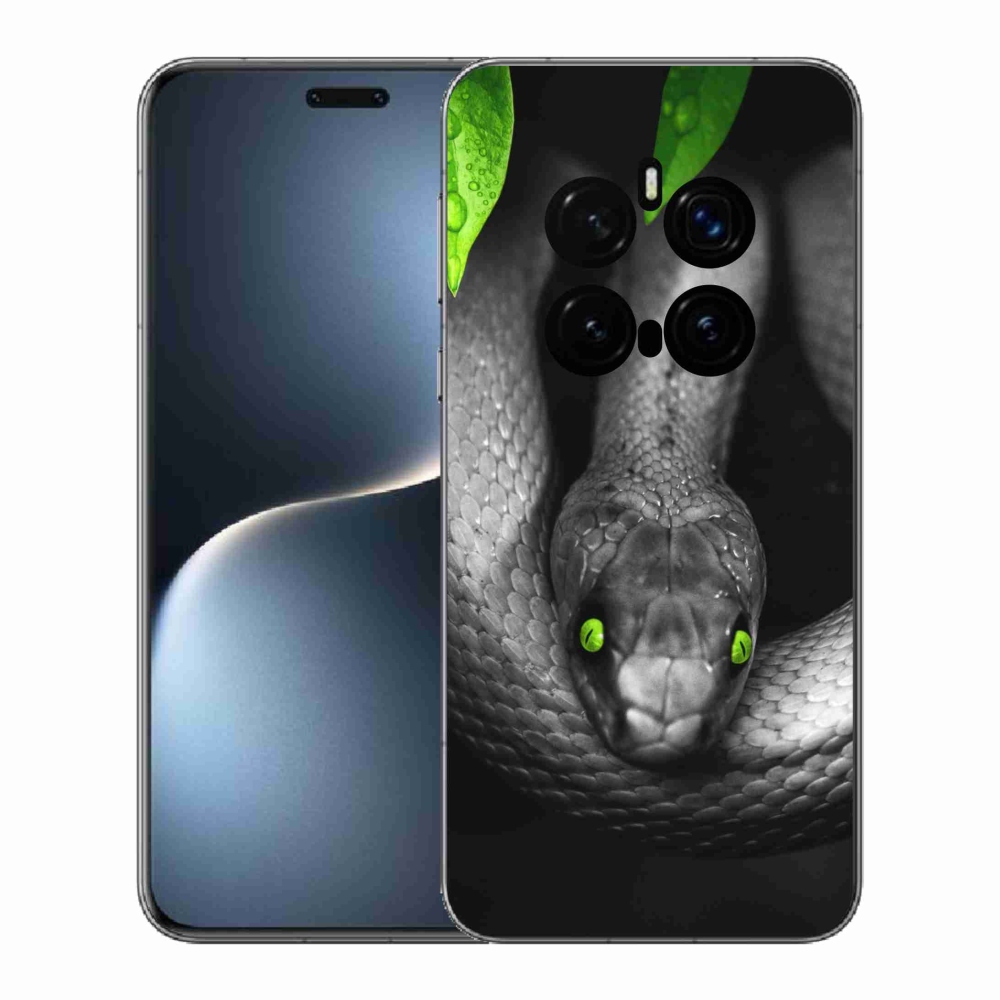 Zselés borítás mmCase a Honor Magic 7 Pro 5G számára - kígyó
