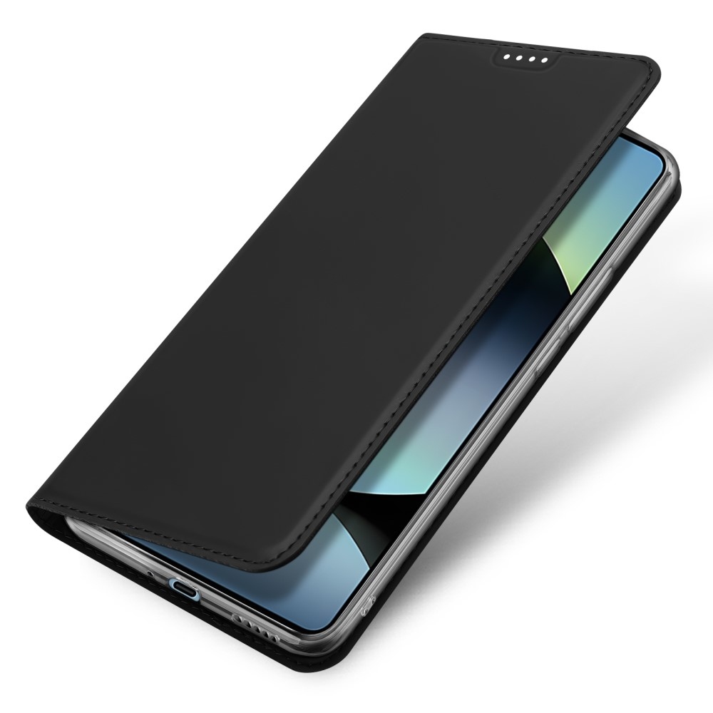 DUX könyvtáska Xiaomi Redmi Note 14S-hez - fekete