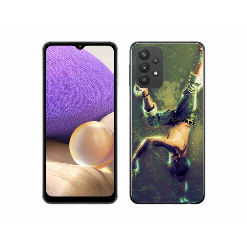 Gél borítás mmCase Samsung Galaxy A32 5G - breakdance