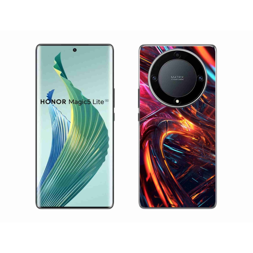 Gél borítás mmCase a Honor Magic 5 Lite 5G számára - absztrakt motívum 10