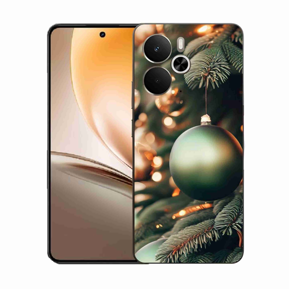 Gél borítás mmCase a Realme 14 5G számára - karácsonyi dekorációk 1