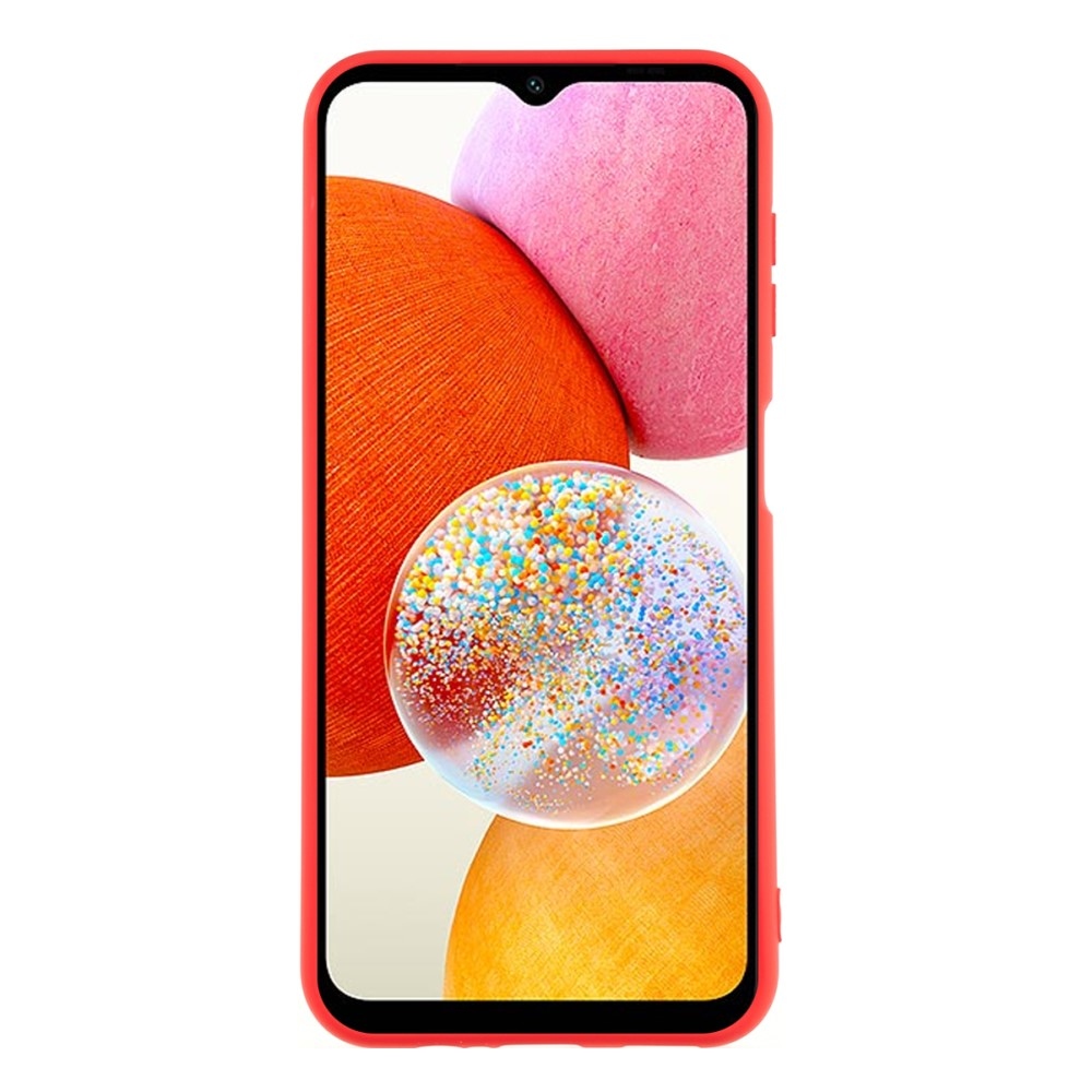 Gél tok a Samsung Galaxy A16 4G/5G készülékhez - piros színű