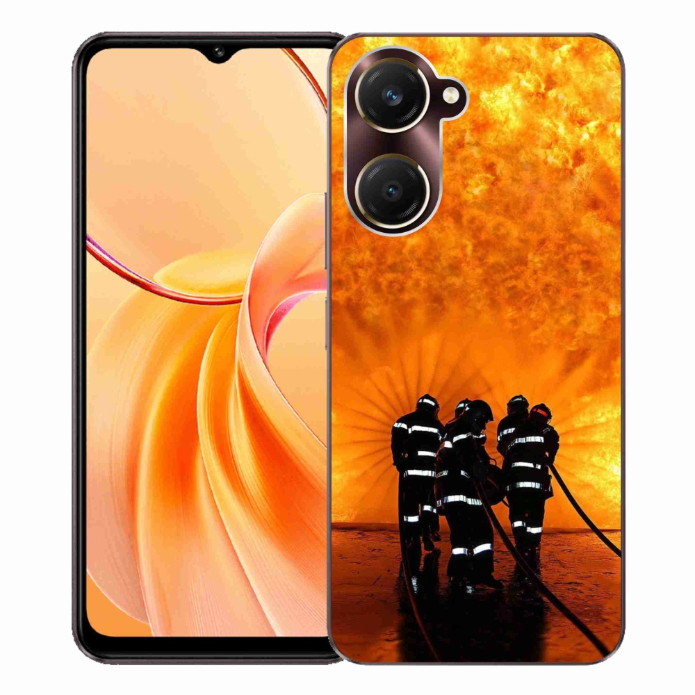Gél borítás mmCase a Vivo Y28s 5G-hez - Fire