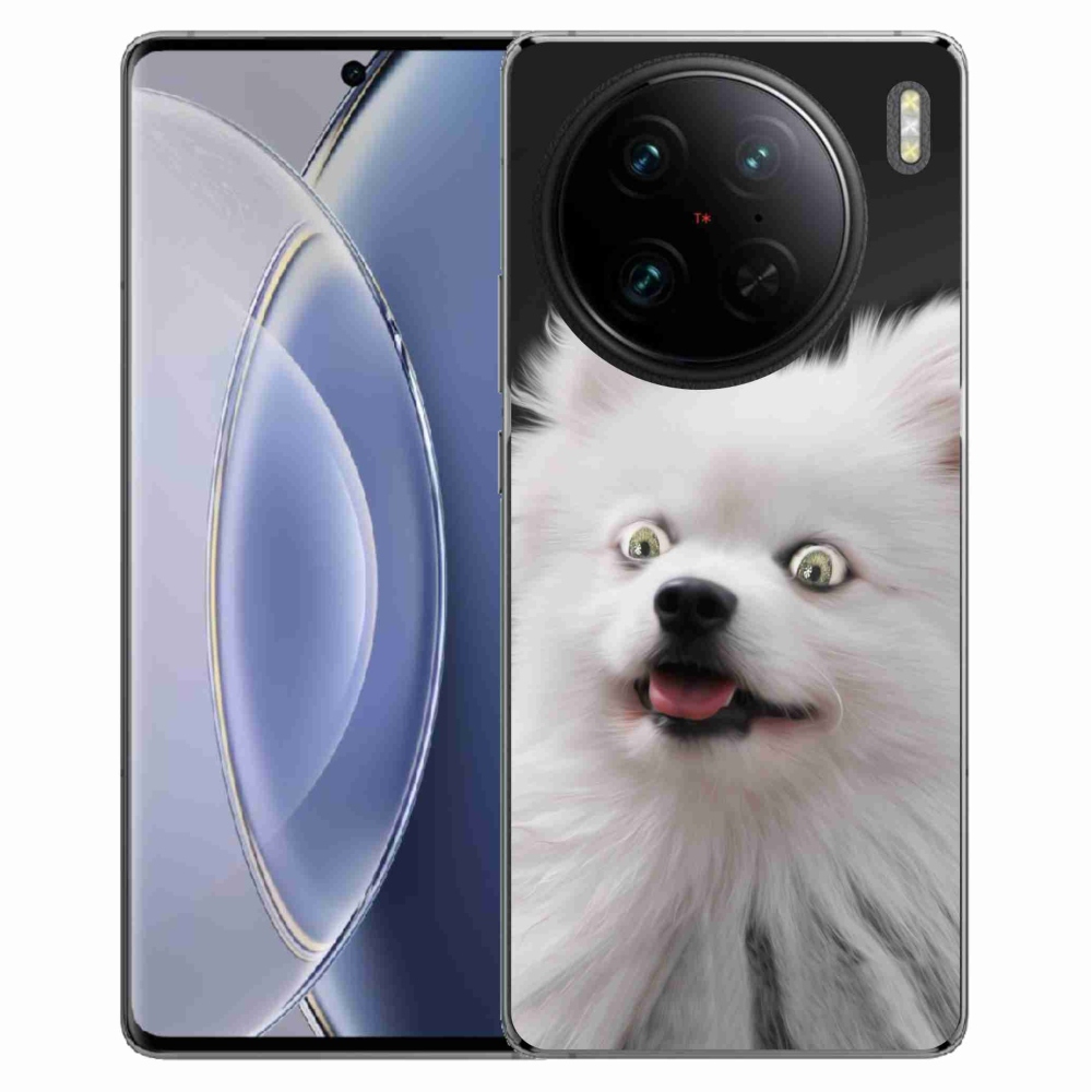 Zselés borítás mmCase a Vivo X90 Pro készülékhez - fehér tipp