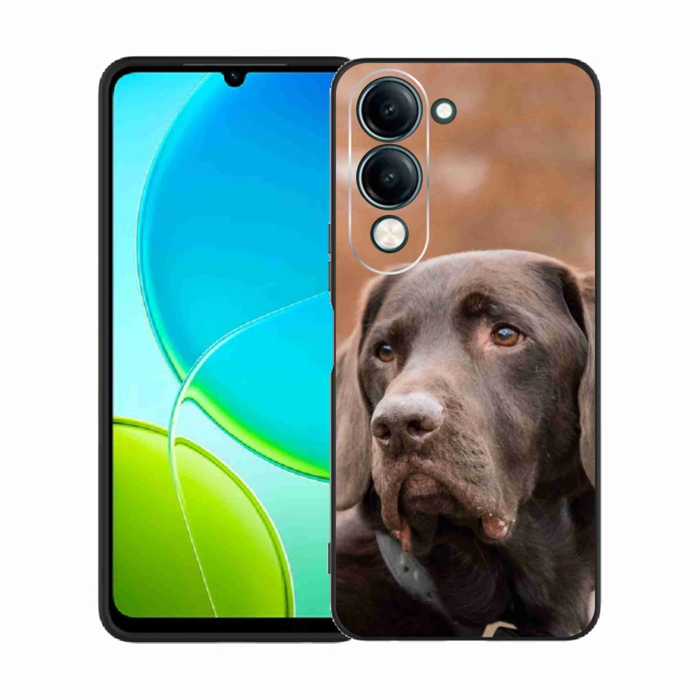 Gél borítás mmCase a Vivo Y29s 5G készülékhez - barna labrador
