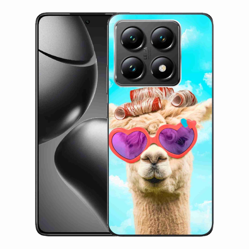 Gél borítás mmCase a Xiaomi 14T-hez - szemüveges láma