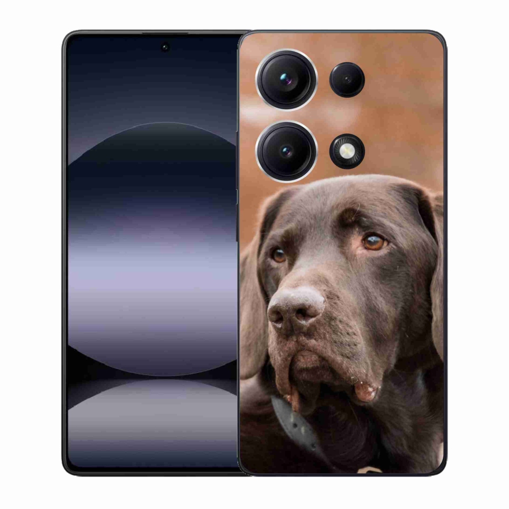 Gél borítás mmCase a Xiaomi Redmi Note 14S-hez - barna labrador