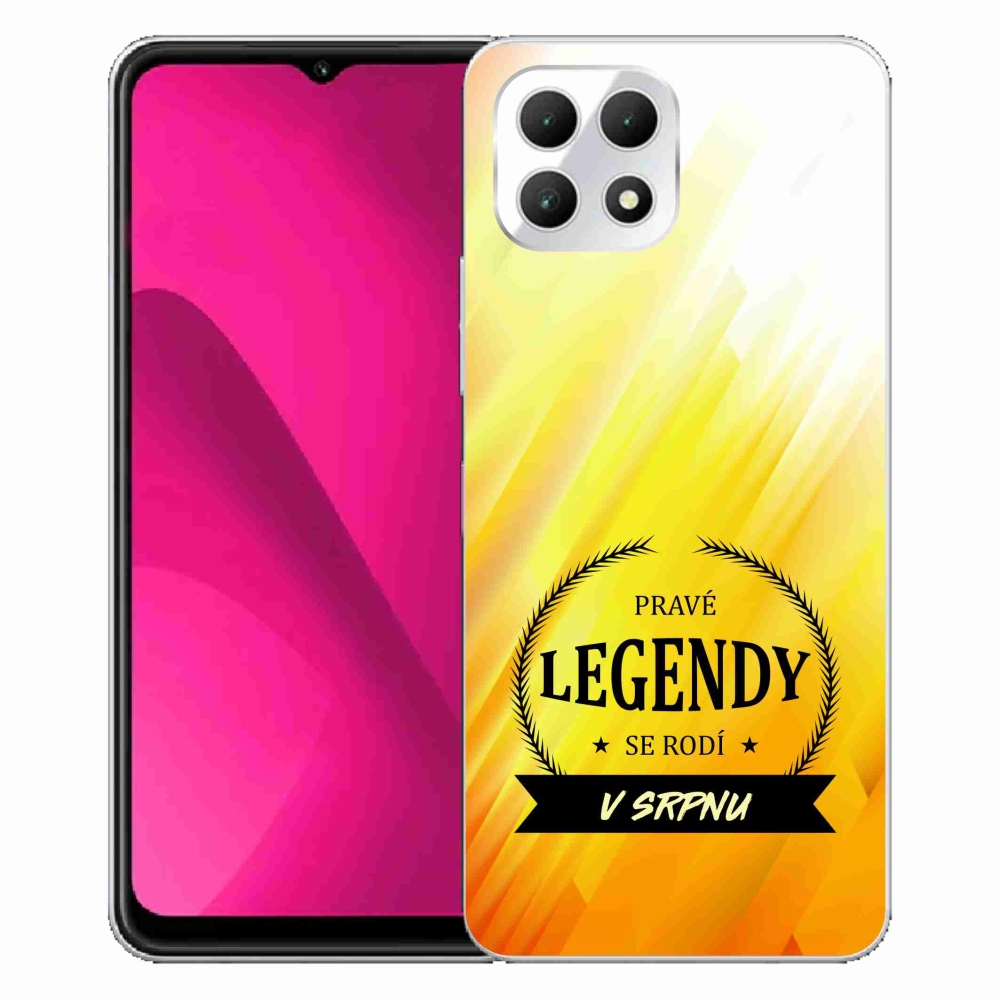 Gel Cover mmCase mmCase a T-Mobile T Phone 2 készülékre - Augusztus legendái sárga háttérrel