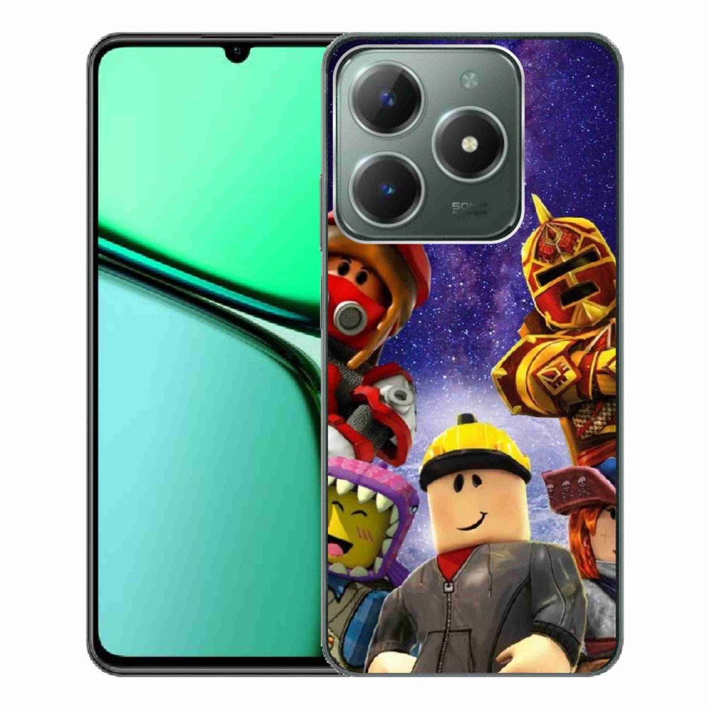 Zselés borítás mmCase a Realme C61 készülékhez - roblox 3
