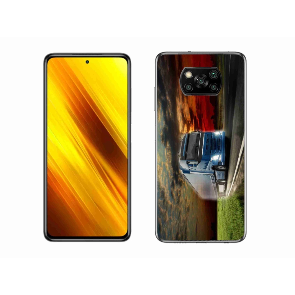 Gél borítás mmCase a Xiaomi Poco X3 Pro számára - teherautó 4