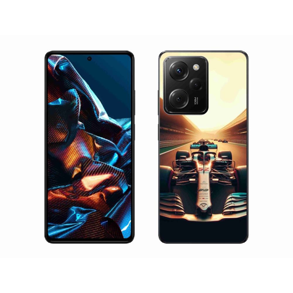 Gél borítás mmCase a Xiaomi Poco X5 Pro 5G számára - formula 1