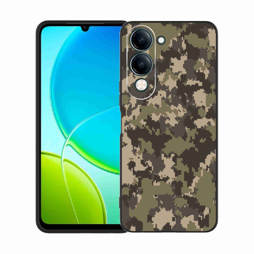 Gél borítás mmCase a Vivo Y29s 5G-hez - terepszínű minta 12