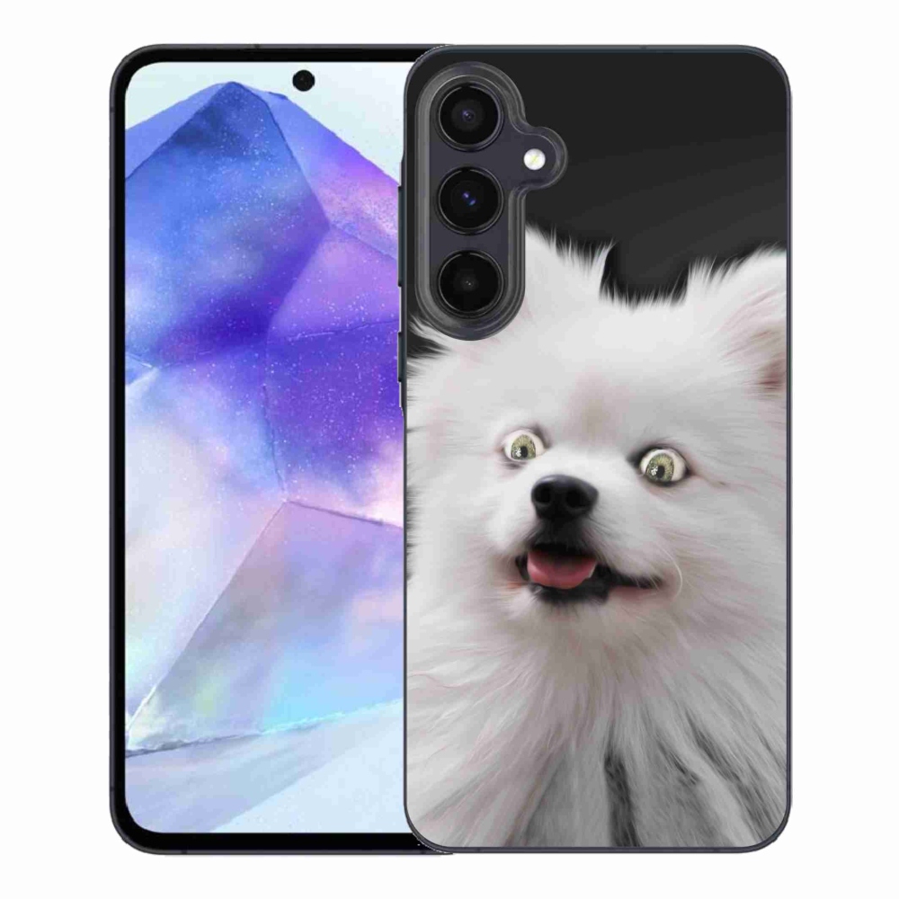 Zselés borítás mmCase Samsung Galaxy A55 5G - fehér tipp