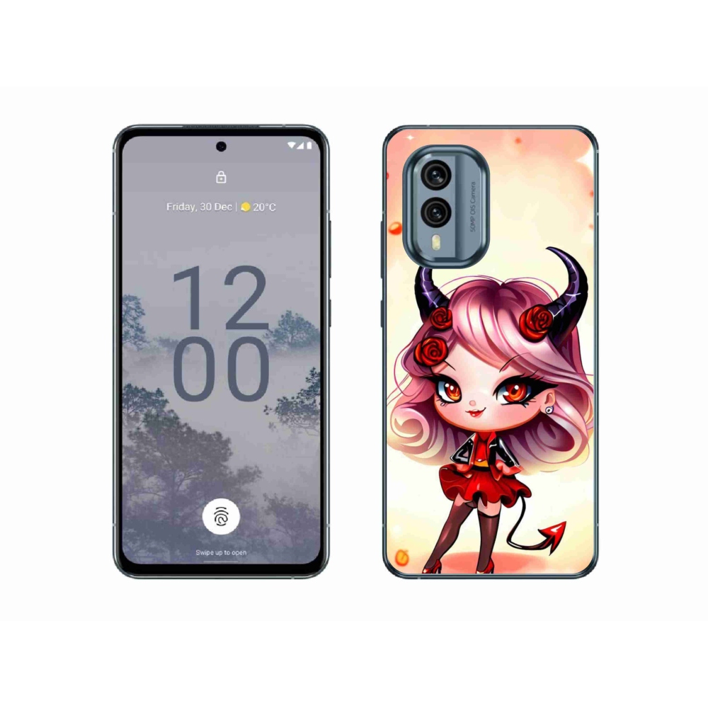 Zselés borítás mmCase a Nokia X30 5G készülékhez - rajzfilmördög