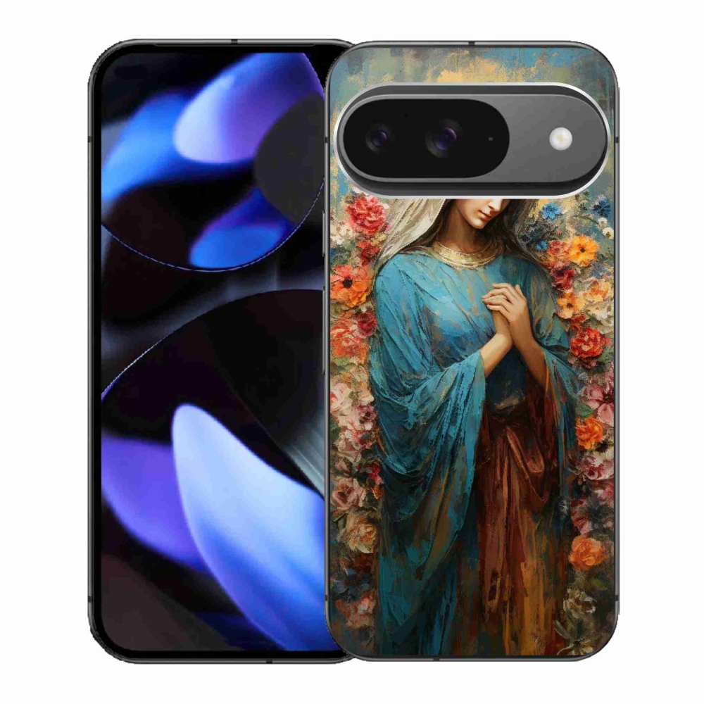 Gél borítás mmCase a Google Pixel 9/9 Pro számára - szent nő