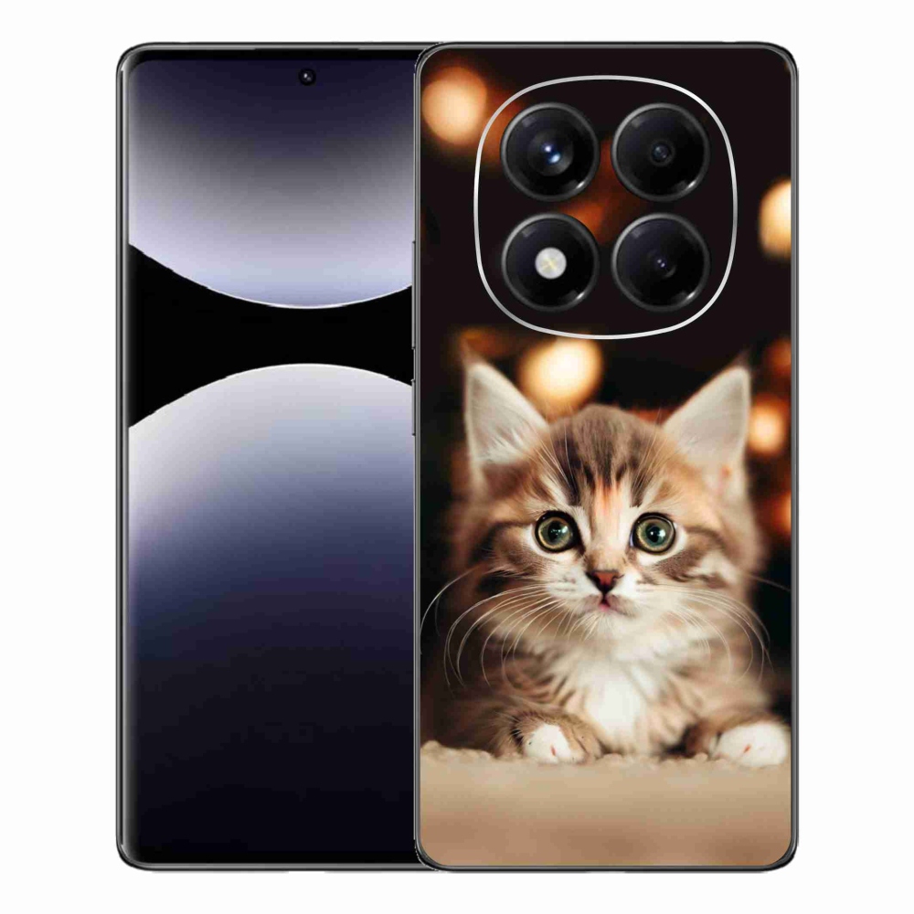 Gél borítás mmCase a Xiaomi Redmi Note 14 Pro számára - aranyos cica 2